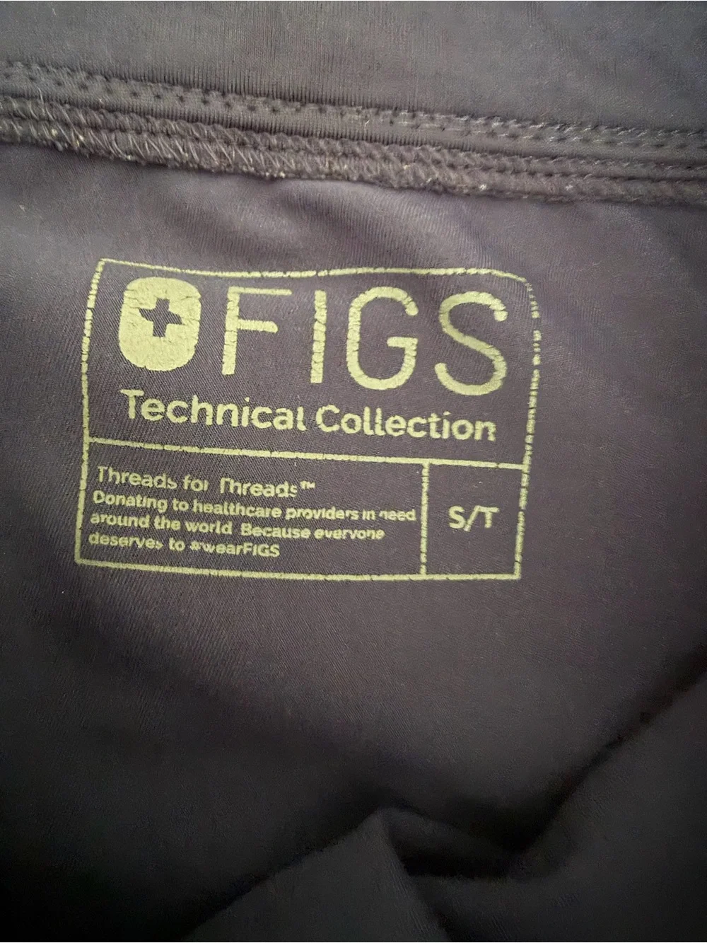 Figs Navy Blue Jogger Scrub Pants